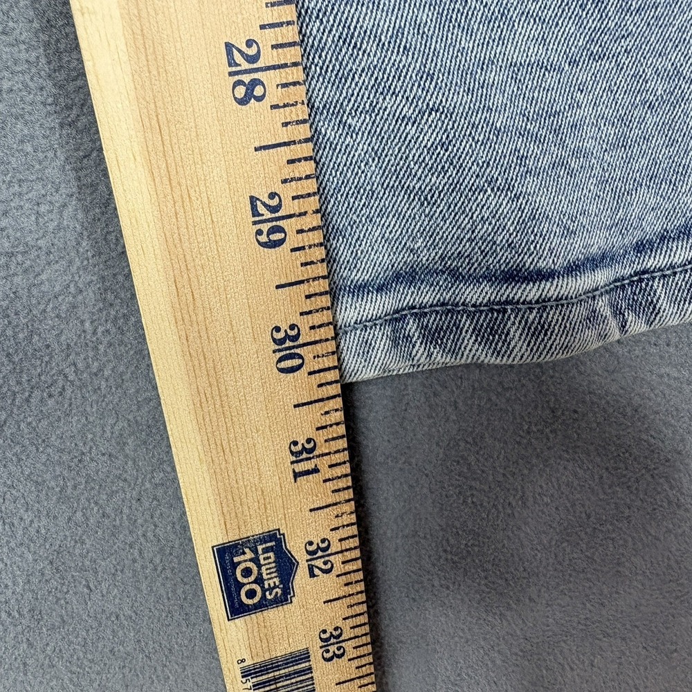 Michael Kors Size 16 Light Wash Wide Leg Jeans High Rise Denim Pants - Picture 9 of 9